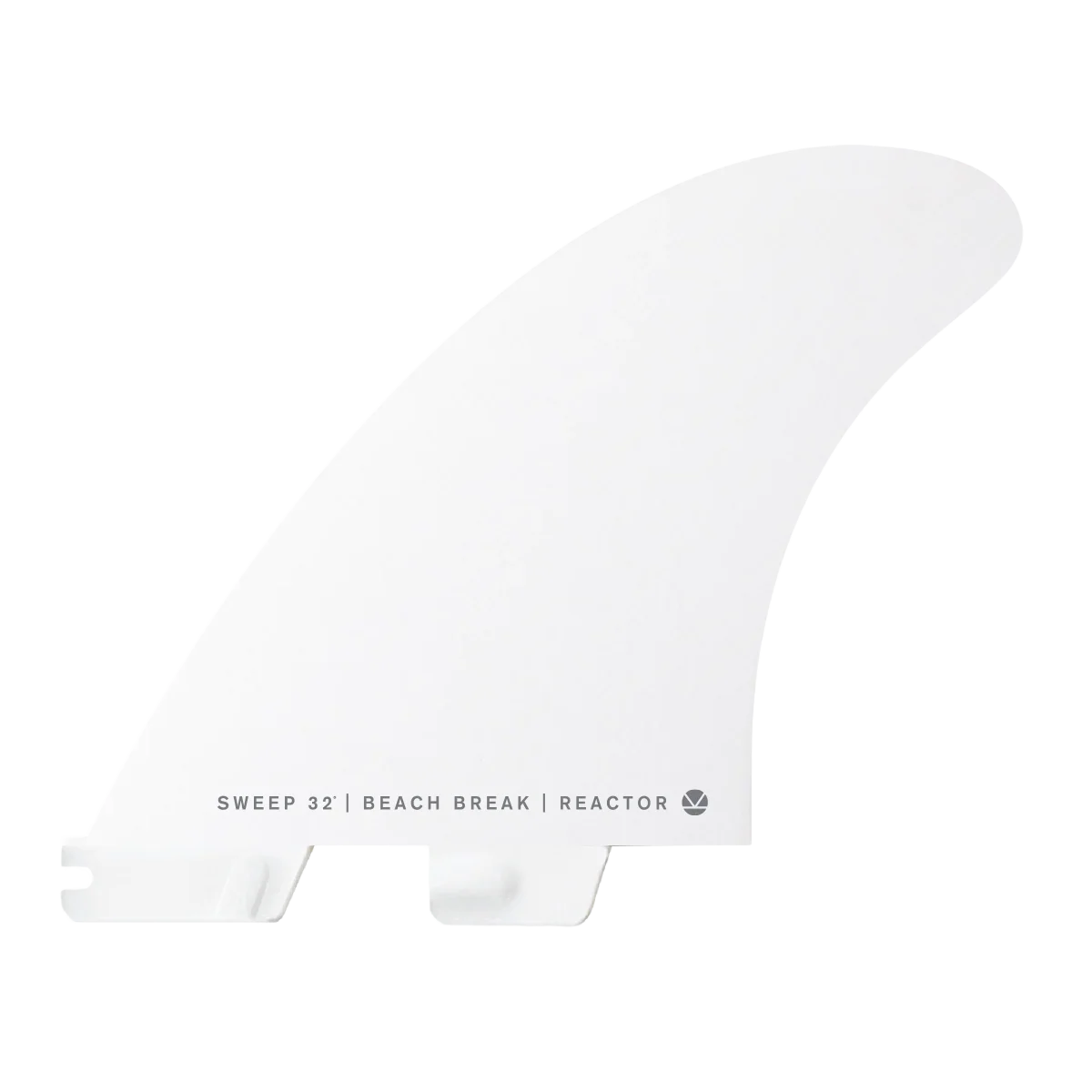 FCS II Reactor White Edition Tri Fin Set