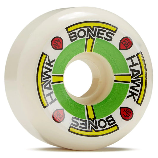 Bones – Hawk T-Bone II P5 Sidecut Pro SPF White – 58mm 84B - Soul Performance Surf & Skate - Bones