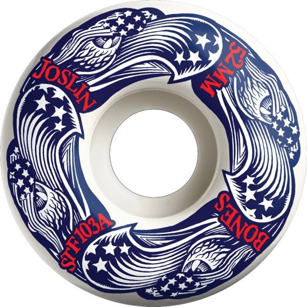 Bones STF Joslin Freedom Fourever 103a V1 Wheels 52mm - Soul Performance Surf & Skate - Bones