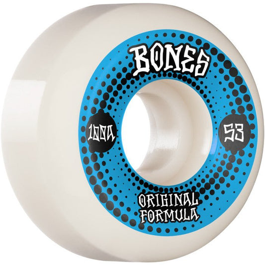 Bones Wheels OG Formula Skateboard Wheels Originals V5 Sidecut 53mm - Soul Performance Surf & Skate - Bones