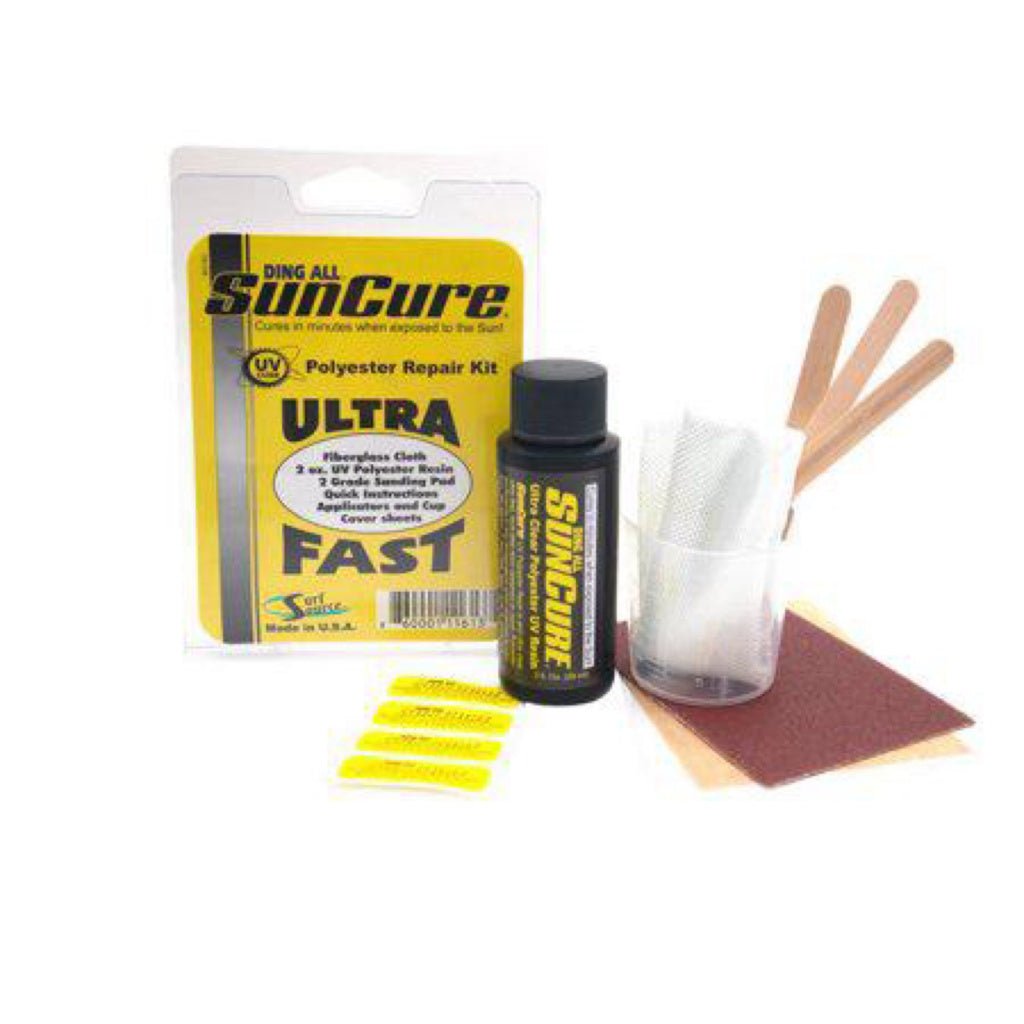 Ding All Sun Cure UV Polyester Repair Kit for Surfboards - Soul Performance Surf & Skate - Soul Performance Surf & Skate