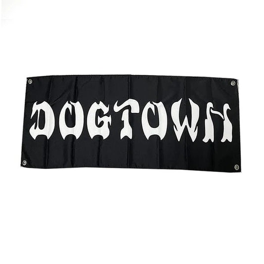 Dogtown Bar Logo Flag - 46" x 15" - Soul Performance Surf & Skate - Dogtown
