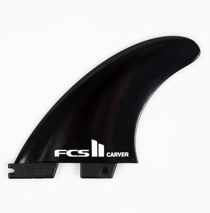 FCS II Carver Black Medium Tri Shaper Fins - Soul Performance Surf & Skate - FCS