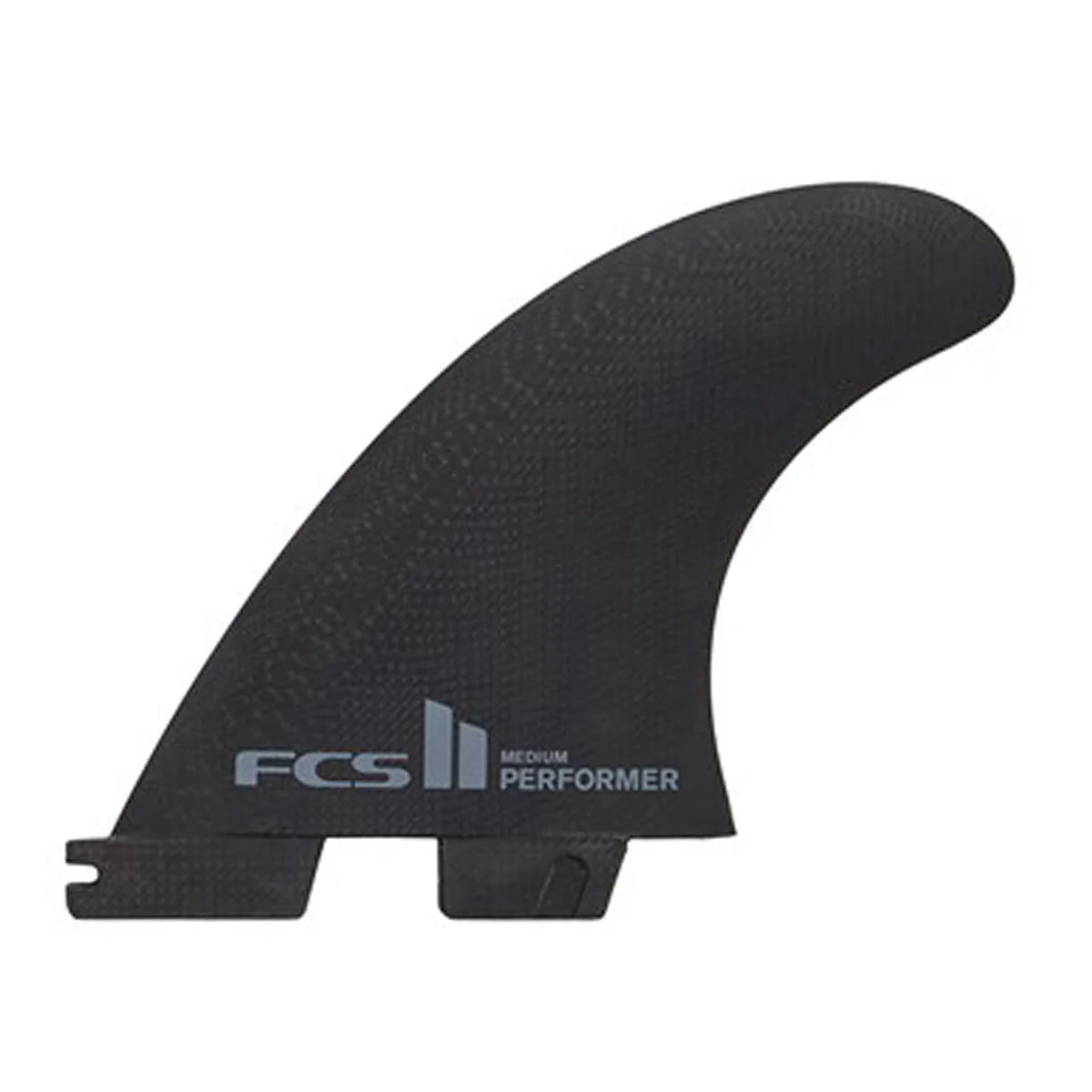 FCS II Performer Performance Glass (PG) Medium Black Tri Fins - Soul Performance Surf & Skate - Soul Performance Surf & Skate