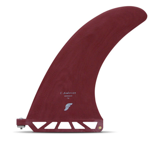 Futures C. Anderson Red Single Fin 7.8" - Soul Performance Surf & Skate - Futures