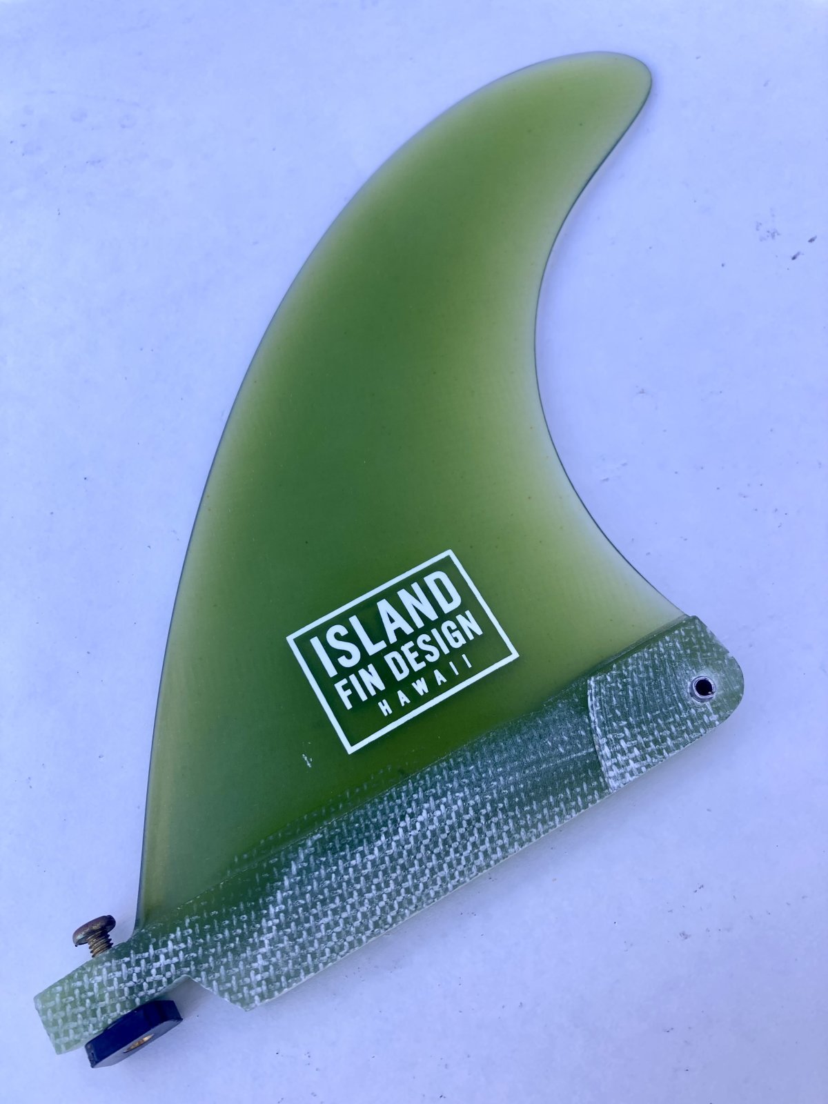 Island Fin Design Lei Day Green Single Fin 5.5" - Soul Performance Surf & Skate - Island Fin Design