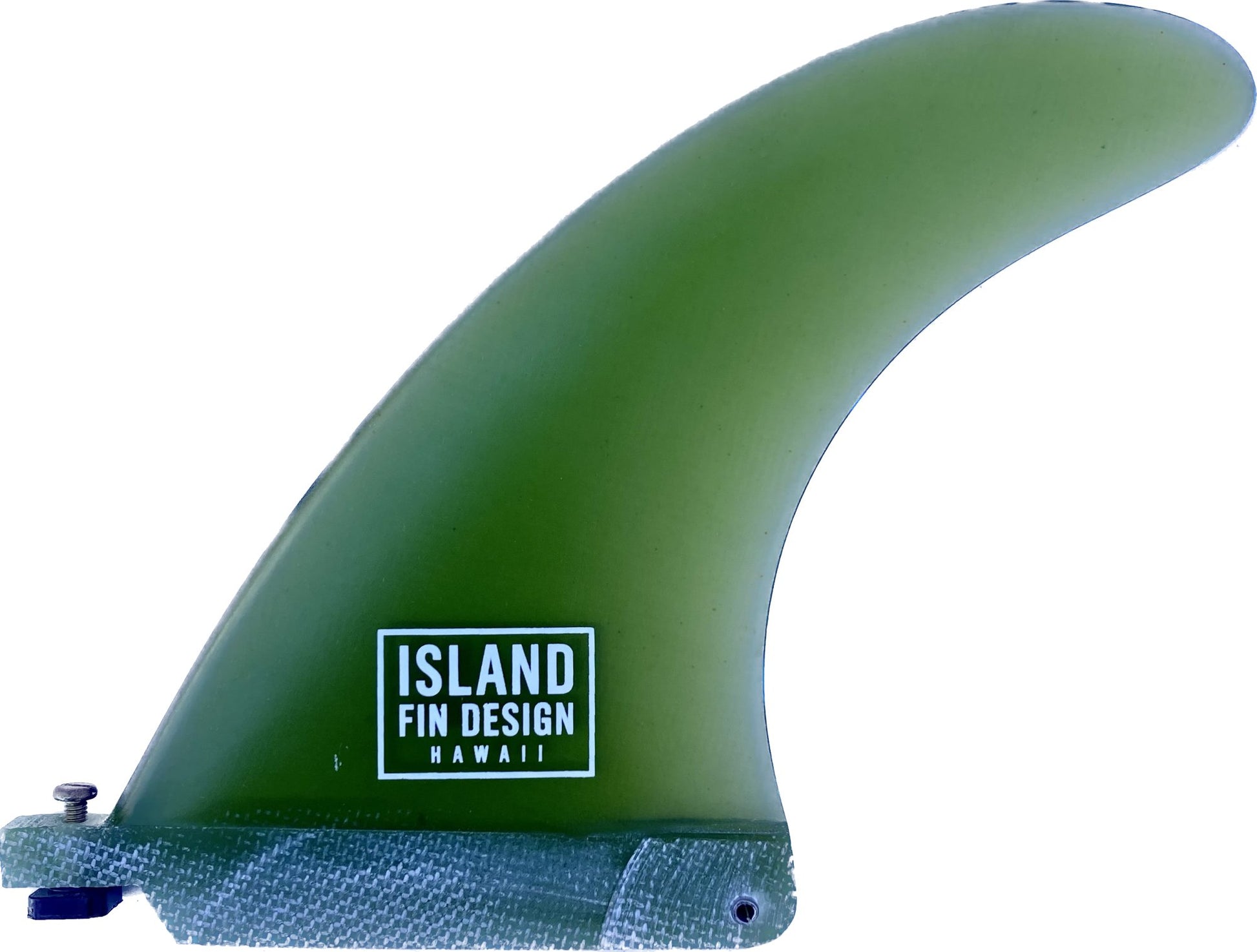 Island Fin Design Lei Day Green Single Fin 5.5" - Soul Performance Surf & Skate - Island Fin Design