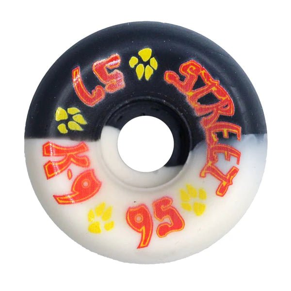 K-9 80s Street Wheels - 57mm x 95a - Black / White - Soul Performance Surf & Skate - Dogtown