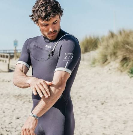 MEN'S MANERA SEAFARER HYBRID 2/2MM FZIP SHORT SLEEVE FULLSUIT - Soul Performance Surf & Skate - Manera