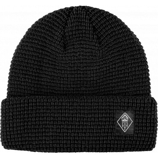 Mini Logo Watchtower Beanie Black - Soul Performance Surf & Skate - Mini Logo
