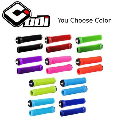 ODI Longneck Soft Compound Flangeless Grips for Scooter or BMX (135mm) - Soul Performance Surf & Skate - ODI