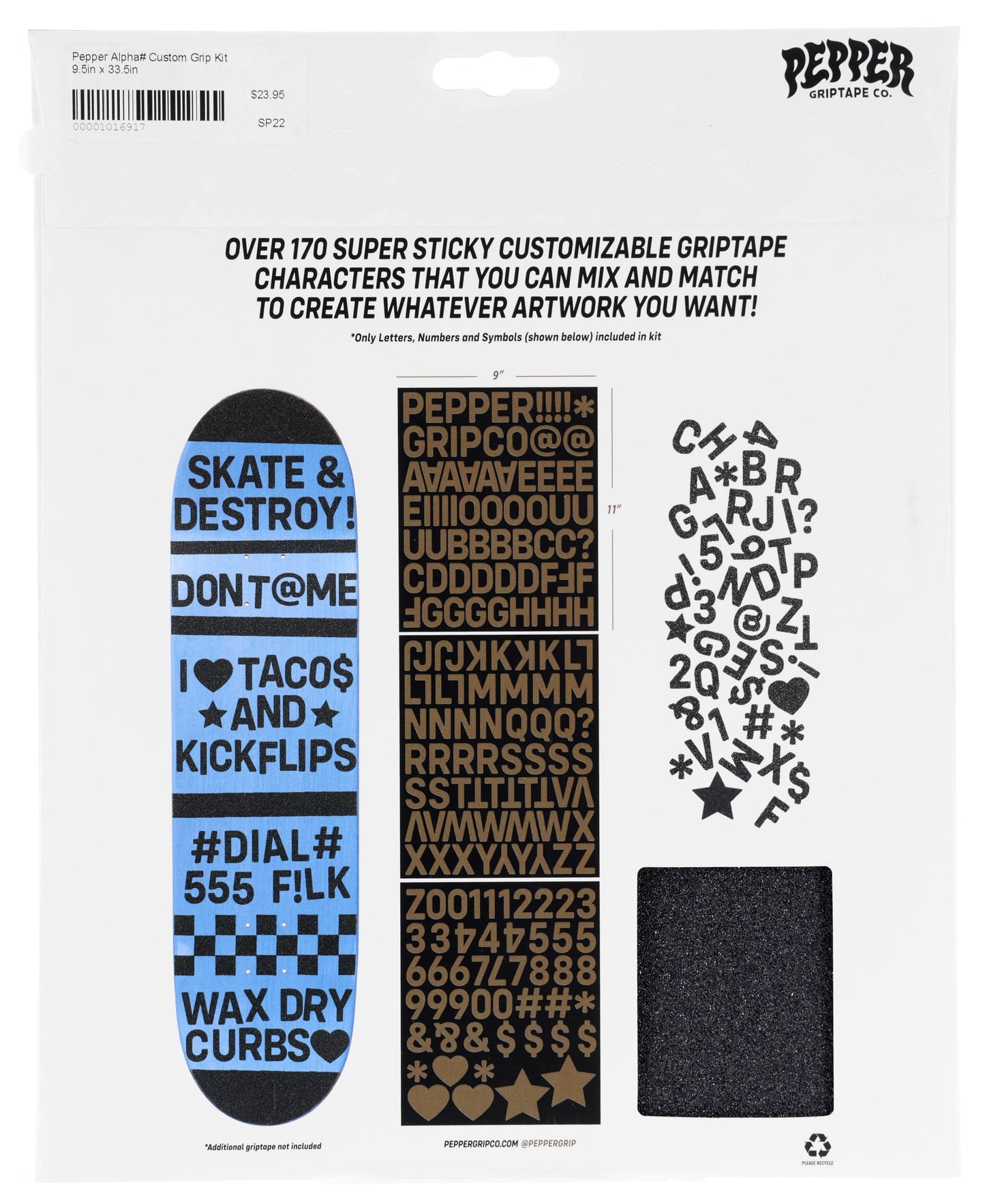 Pepper Griptape - Soul Performance Surf & Skate - Pepper