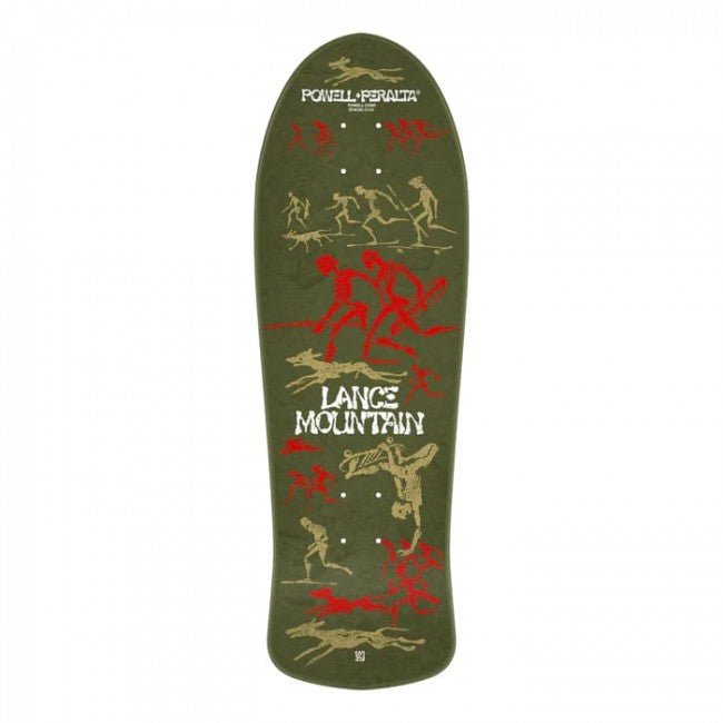 Powell Peralta Bones Brigade Deck S13 Green - Lance Mountain - Soul Performance Surf & Skate - Powell Peralta