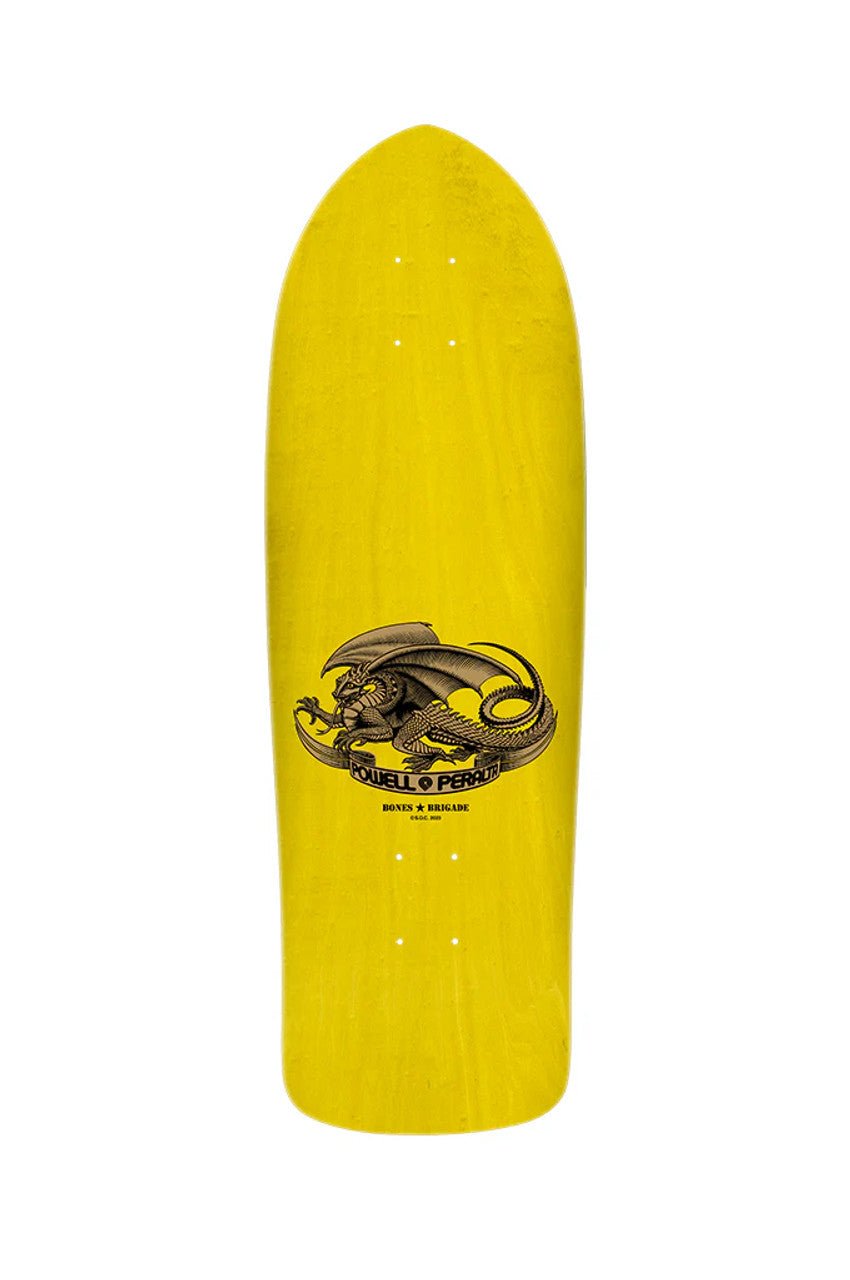 Powell Peralta Bones Brigade Series 15 Guerrero Reissue Deck - 9.75" Yellow Regular price - Soul Performance Surf & Skate - Powell Peralta
