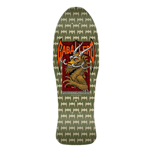 Powell Peralta Re-Issue Limited Skateboard Deck Steve Caballero Dark Green S13 - Soul Performance Surf & Skate - Powell Peralta