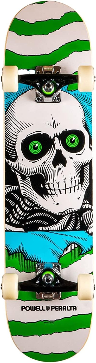 Powell Peralta Ripper One Off Green Birch Complete Skateboard - 7.5 x 30.7 - Soul Performance Surf & Skate - Powell Peralta