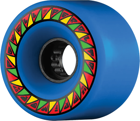 Powell Peralta Soft Slide Formula Primo Blue Skateboard Wheels - 66mm 82a (Set of 4) - Soul Performance Surf & Skate - Powell Peralta