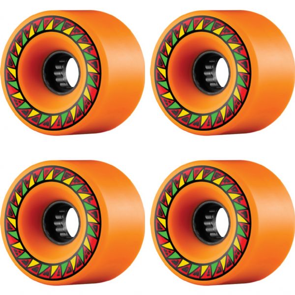 Powell Peralta Soft Slide Formula Primo Orange Skateboard Wheels - 69mm 78a (Set of 4) - Soul Performance Surf & Skate - Powell Peralta