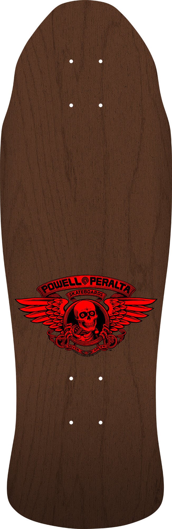 Powell Peralta Steve Caballero Street Reissue Skateboard Deck Red/Brown - 9.625 x 29.75 - Soul Performance Surf & Skate - Powell Peralta