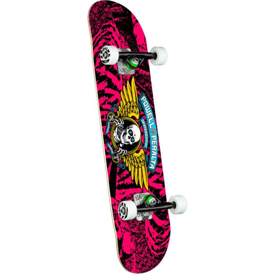 Powell Peralta Winged Ripper Pink Birch Complete Skateboard - 7 x 28" - Soul Performance Surf & Skate - Powell Peralta