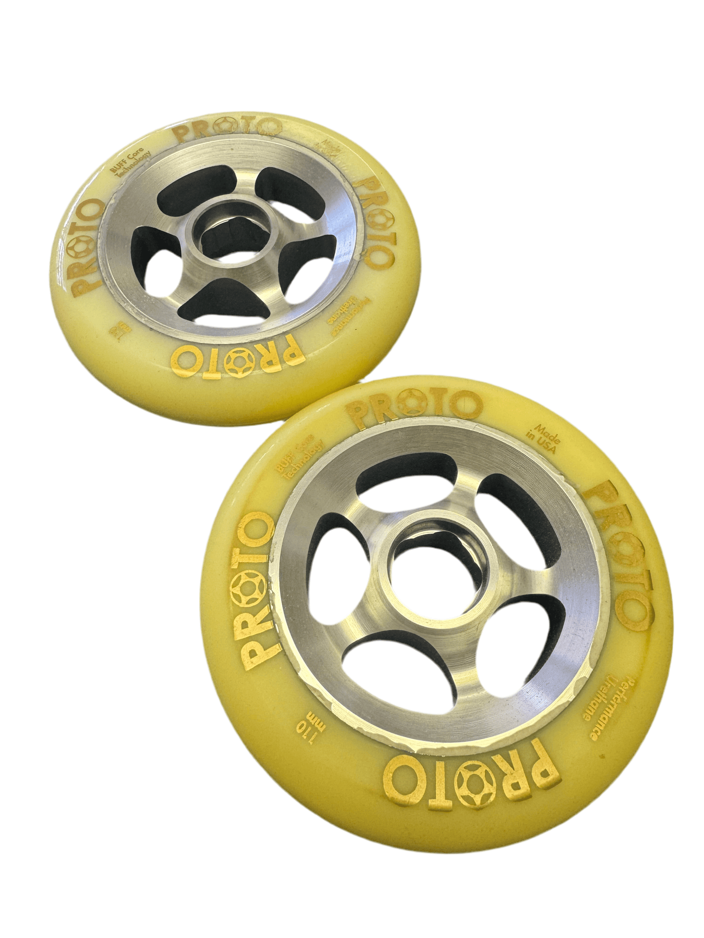 Proto CLASSIC GRIPPERS 110MM 1 - PAIR (WHITE/SILVER) - Soul Performance Surf & Skate - Soul Performance Surf & Skate