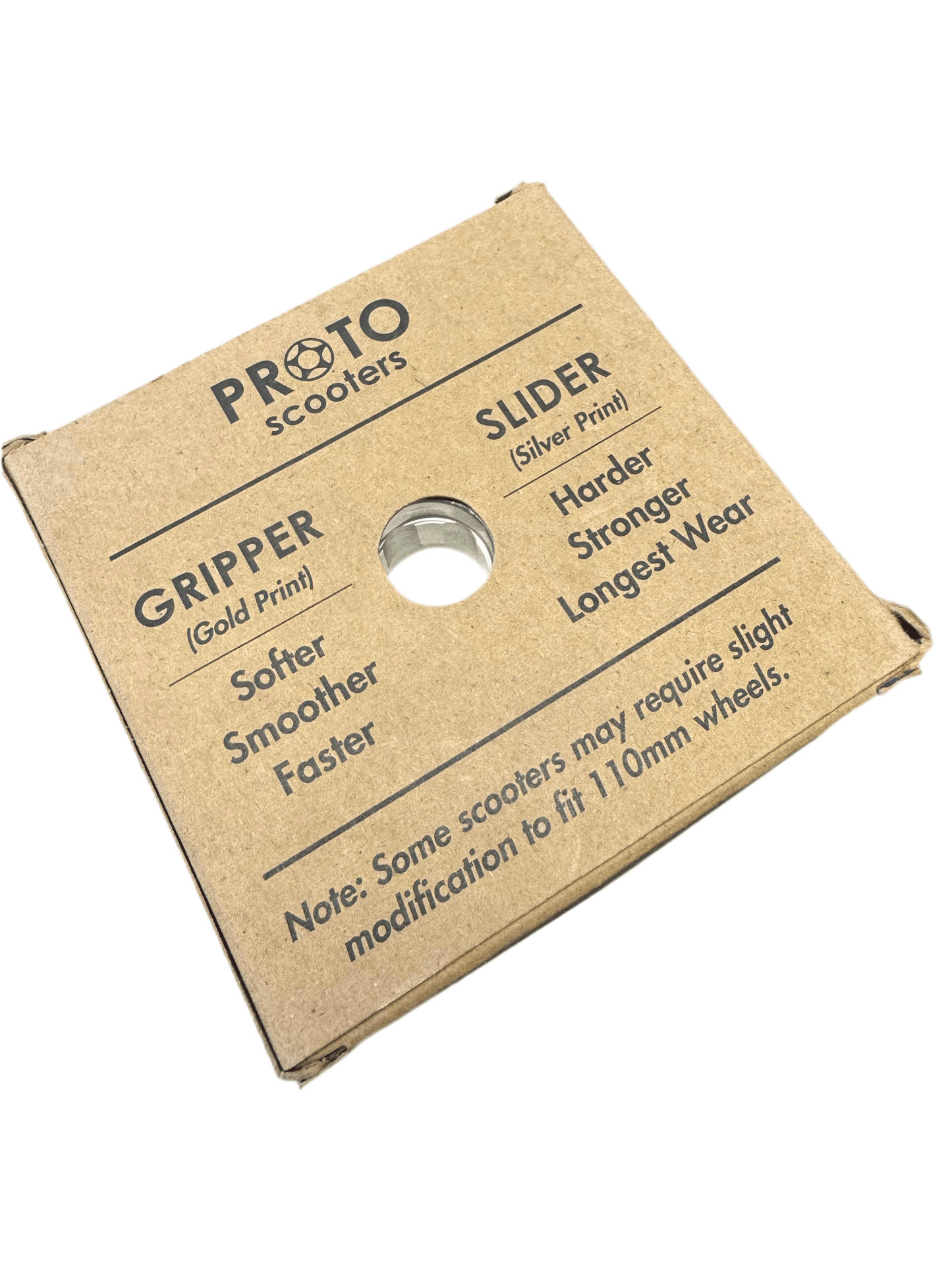 Proto CLASSIC GRIPPERS 110MM 1 - PAIR (WHITE/SILVER) - Soul Performance Surf & Skate - Soul Performance Surf & Skate