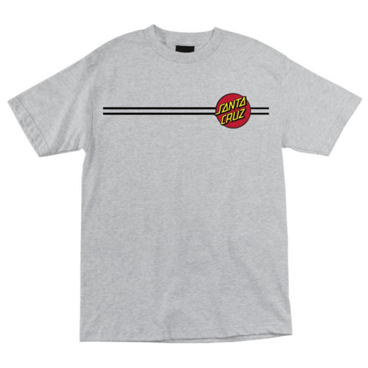 Santa Cruz Classic Dot Regular S/S - Athletic Heather - Mens T-Shirt - Soul Performance Surf & Skate - Soul Performance Surf & Skate