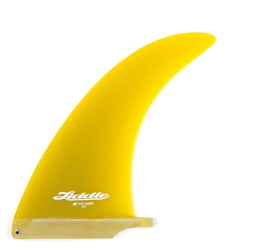 True Ames L-Flex B Single Fin Yellow 9" - Soul Performance Surf & Skate - True Ames