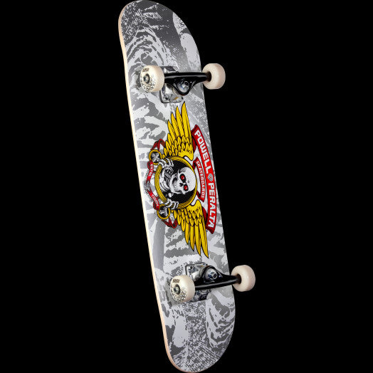 Powell Peralta Winged Ripper One Off Silver Birch Complete Skateboard - 8 x 31.45"