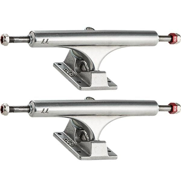 Ace Trucks MFG. AF1 77 Polished Skateboard Trucks - 6.9" Hanger 9.5" Axle (Set of 2) - Soul Performance Surf & Skate - ACE