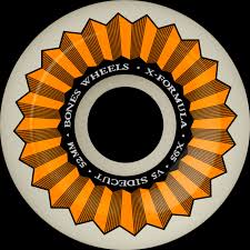 Bones X - Formula sidecuts 54mm 95A - Soul Performance Surf & Skate - Soul Performance Surf & Skate