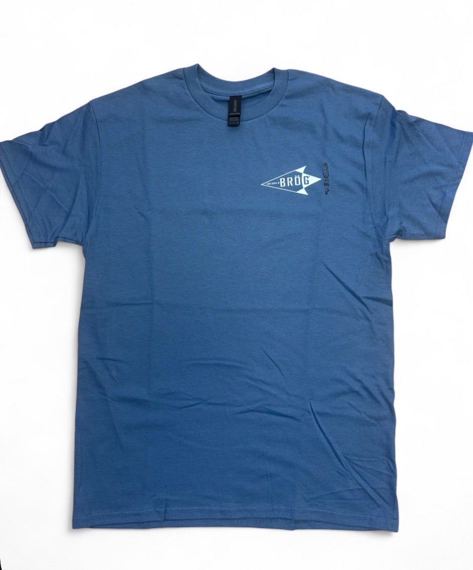 Brög Surf Arrowhead T-Shirt-Blue - Soul Performance Surf & Skate - Soul Performance Surf & Skate
