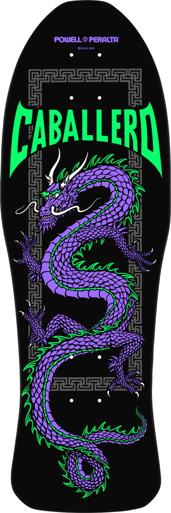 Powell Peralta Steve Caballero Chinese Dragon Deck Black