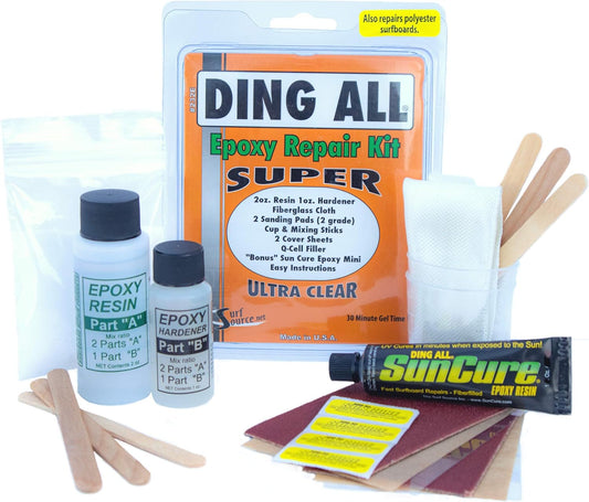 Ding All Epoxy Repair Kit [works for poly boards too] - Soul Performance Surf & Skate - My Store