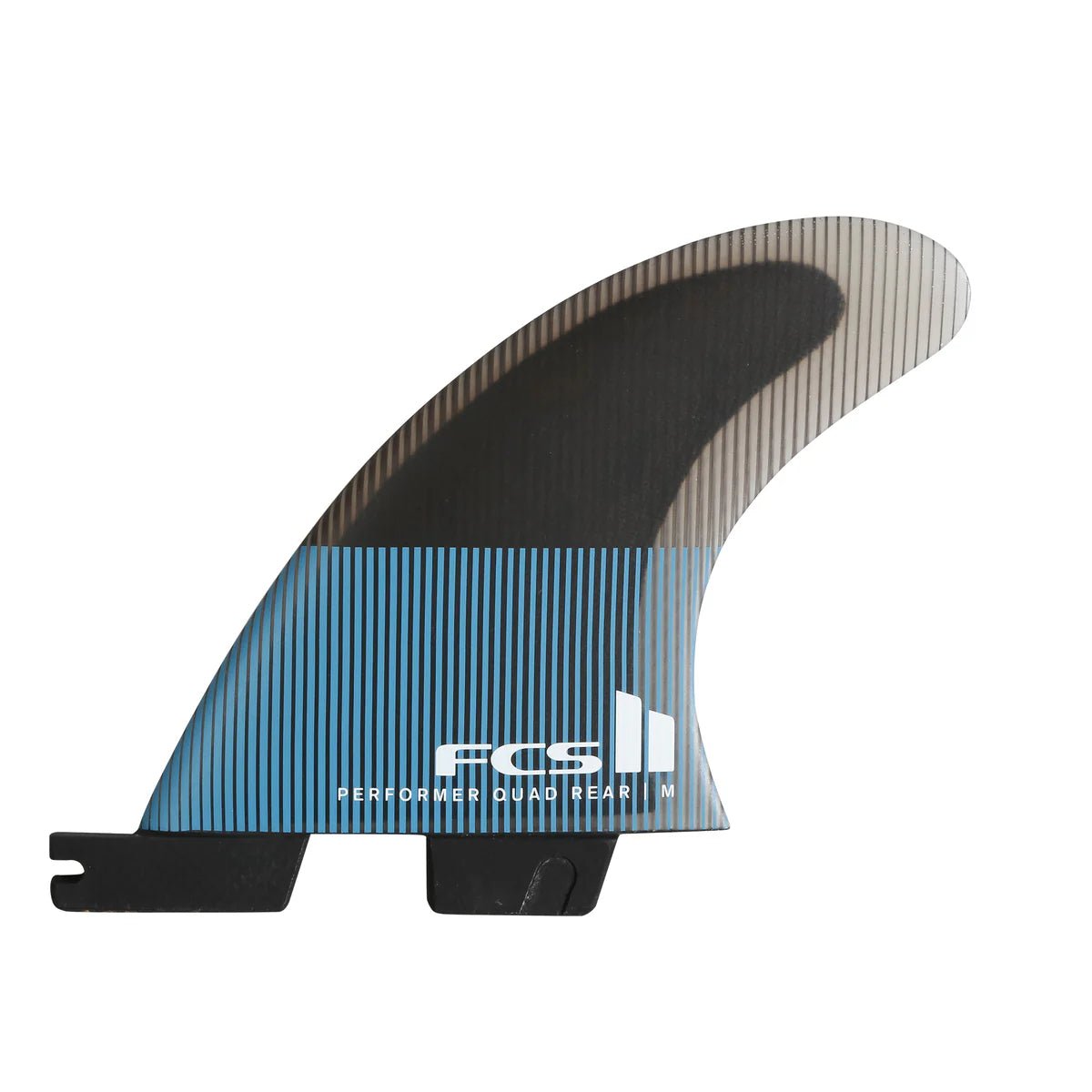FCS II Performer PC Medium Tranquil Blue Quad Fins - Soul Performance Surf & Skate - Soul Performance Surf & Skate