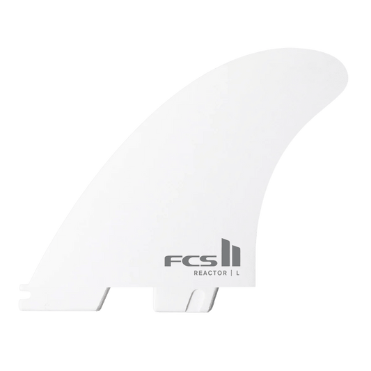 FCS II Reactor White Edition Tri Fin Set - Soul Performance Surf & Skate - Soul Performance Surf & Skate