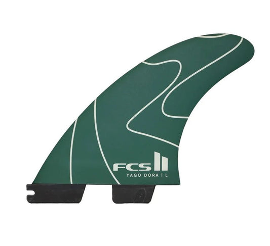 FCS II Yago Dora Signature Surfboard Fins |Medium High-Performance Thruster Set - Soul Performance Surf & Skate - Soul Performance Surf & Skate