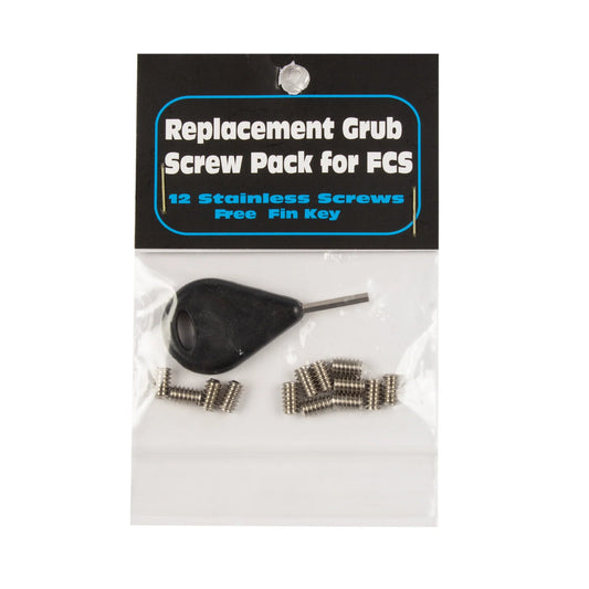 FCS Replacement Grub Screws + Fin Key - Soul Performance Surf & Skate - Block Surf