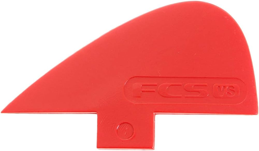 FCS VS Knubster Centre Keel Fin X-Small Red - Soul Performance Surf & Skate - FCS