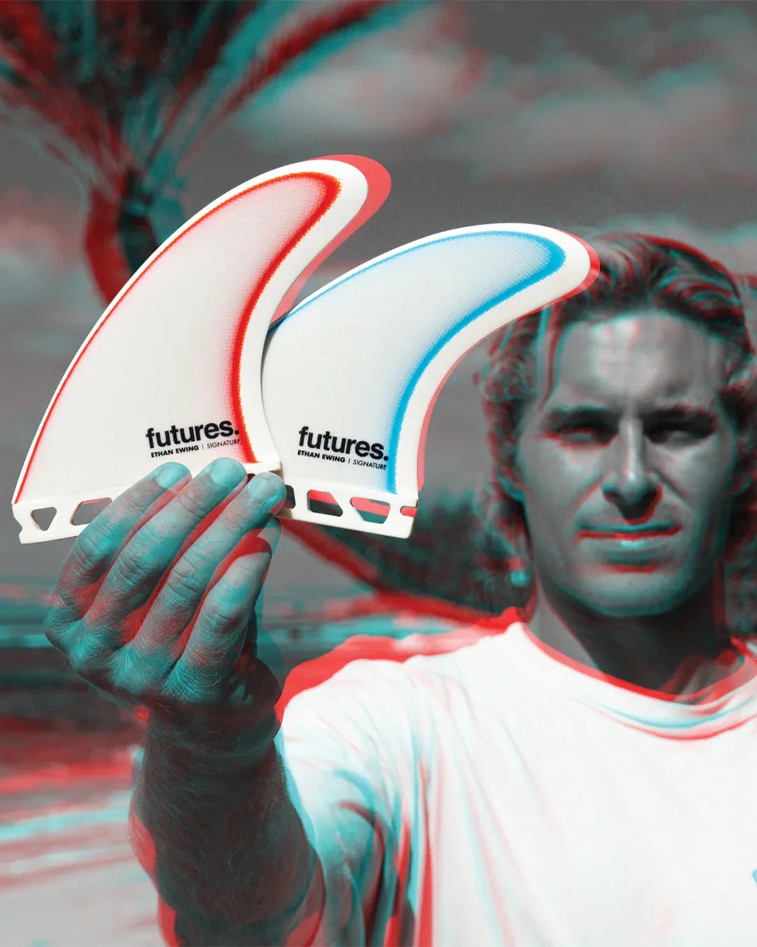 Futures Ethan Ewing Thruster Red/White LARGE - Soul Performance Surf & Skate - Futures