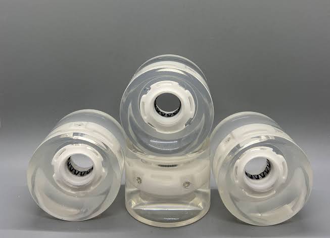 LED Clear Cruiser wheels 60mm - Soul Performance Surf & Skate - Soul Performance Surf & Skate