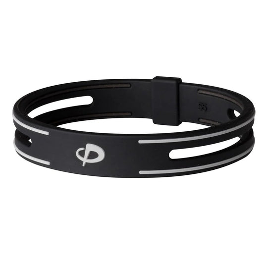 Phiten S - Pro Titanium Bracelet Black 19cm - Soul Performance Surf & Skate - Phiten
