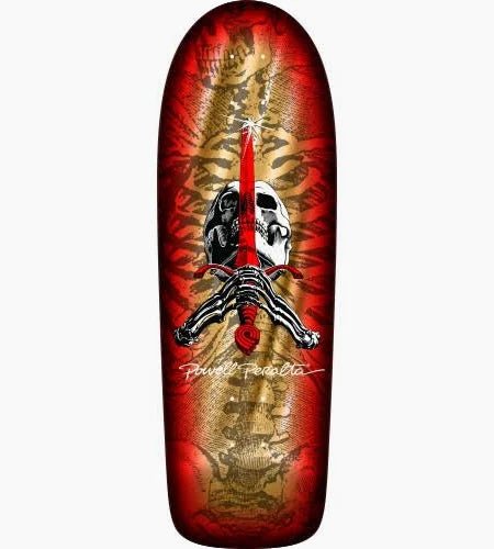 Powell Peralta Rodriguez OG Skill and Sword Reissue Gold Foil - 10X30 - Soul Performance Surf & Skate - Soul Performance Surf & Skate