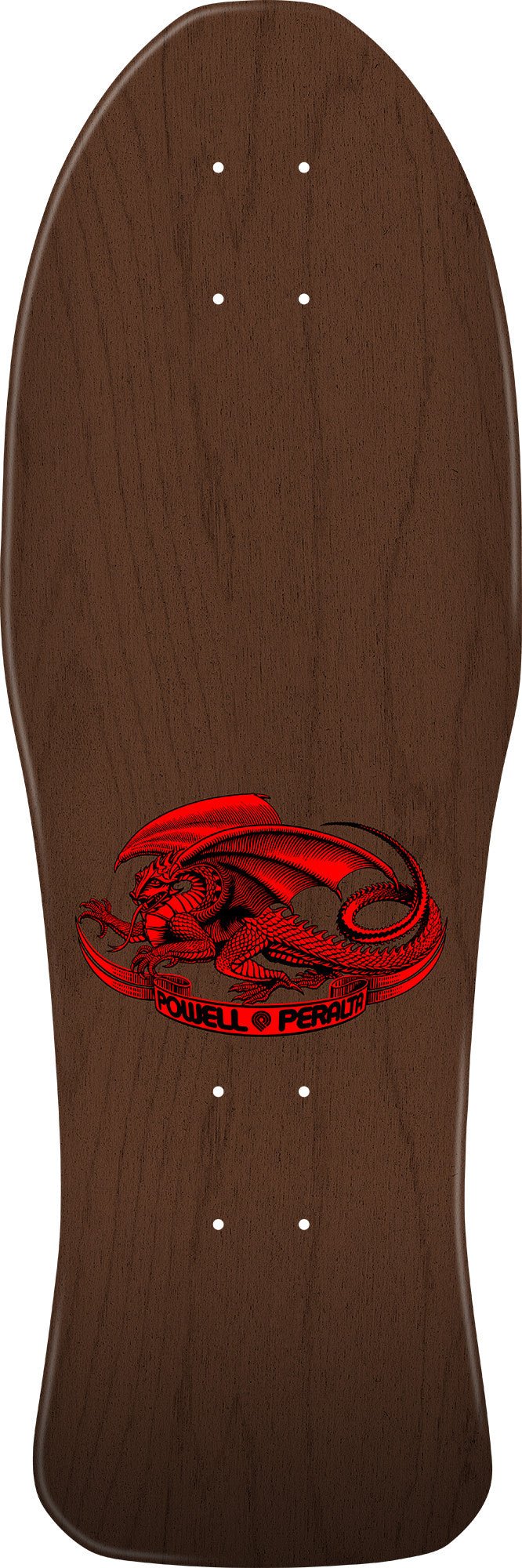 Powell Peralta Steve Caballero Chinese Dragon Reissue Skateboard Deck Brown Stain - 10 x 30 - Soul Performance Surf & Skate - Powell Peralta