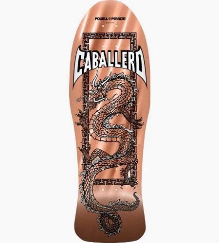 Powell Peralta Steve Caballero Chinese Dragon Reissue Skateboard Deck Copper Foil - 10 x 30 - Soul Performance Surf & Skate - Soul Performance Surf & Skate