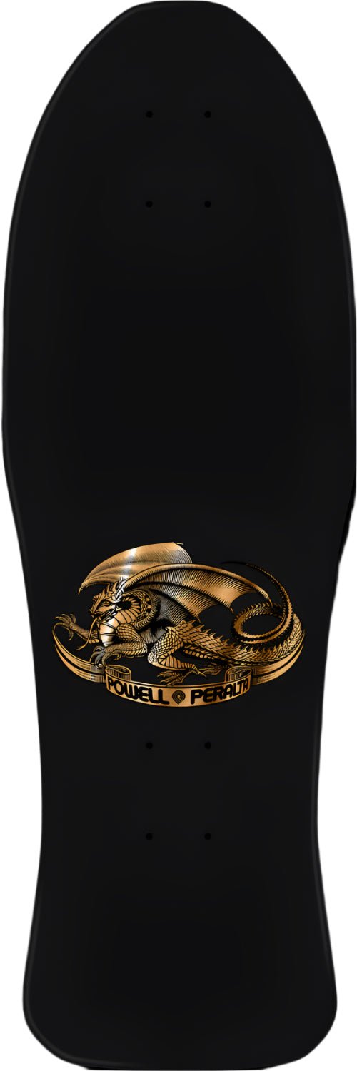 Powell Peralta Steve Caballero Chinese Dragon Reissue Skateboard Deck Gold Foil - 10 x 30 - Soul Performance Surf & Skate - Powell Peralta
