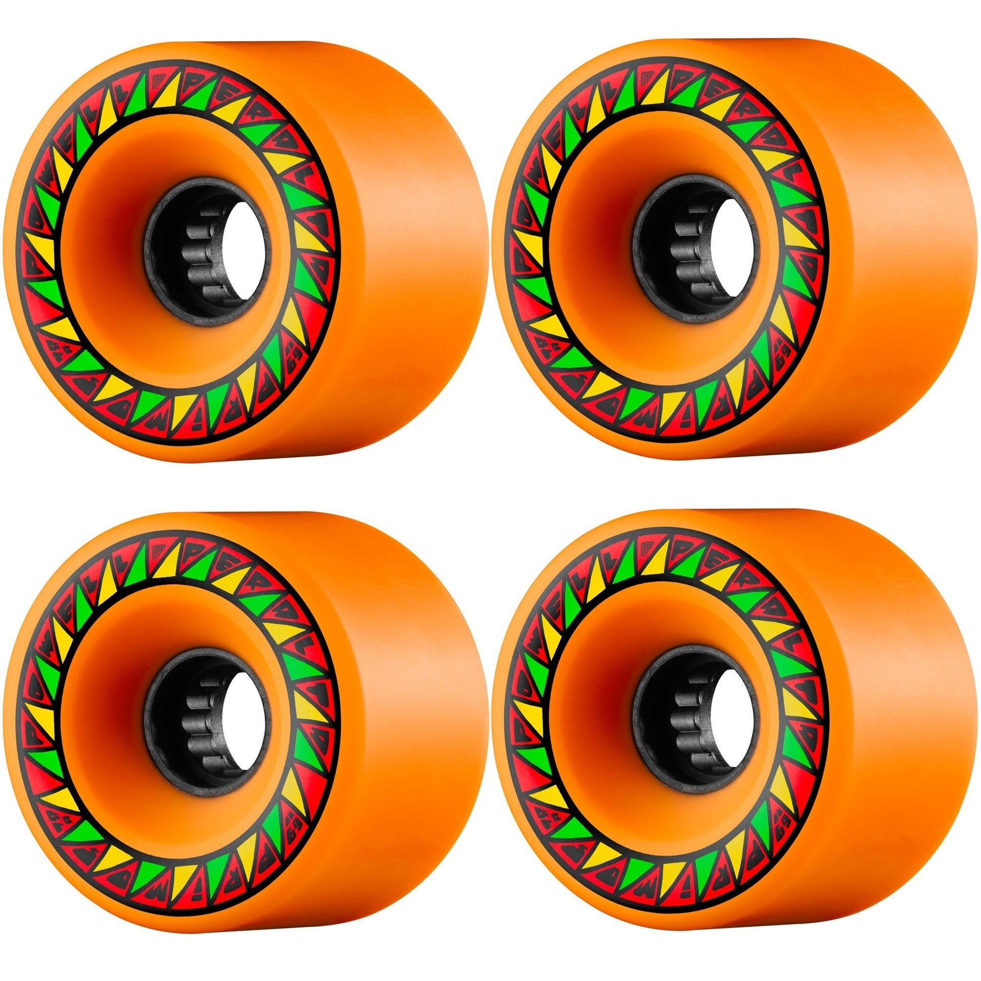 Powell Peralta Wheels 69mm Primo 75A SSF Orange Skateboard Longboard Cruiser - Soul Performance Surf & Skate - Powell Peralta