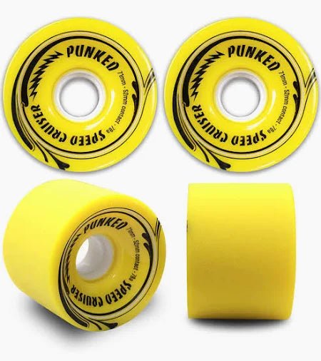 Speed Cruiser Punked Wheels 62mm 78a-Multiple colors - Soul Performance Surf & Skate - Soul Performance Surf & Skate