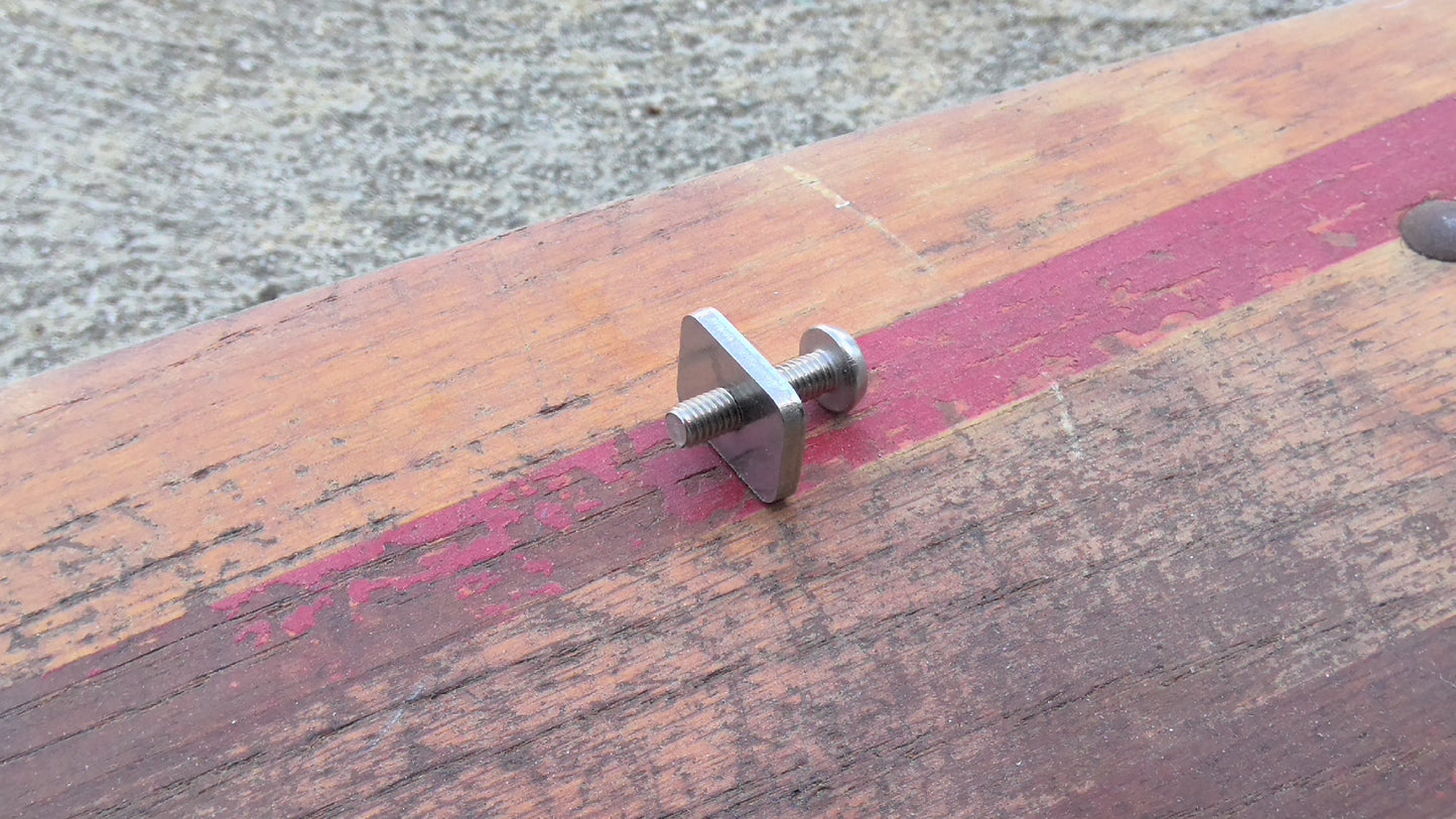 Stainless Steel Fin Plate - Soul Performance Surf & Skate - Soul Performance Surf & Skate