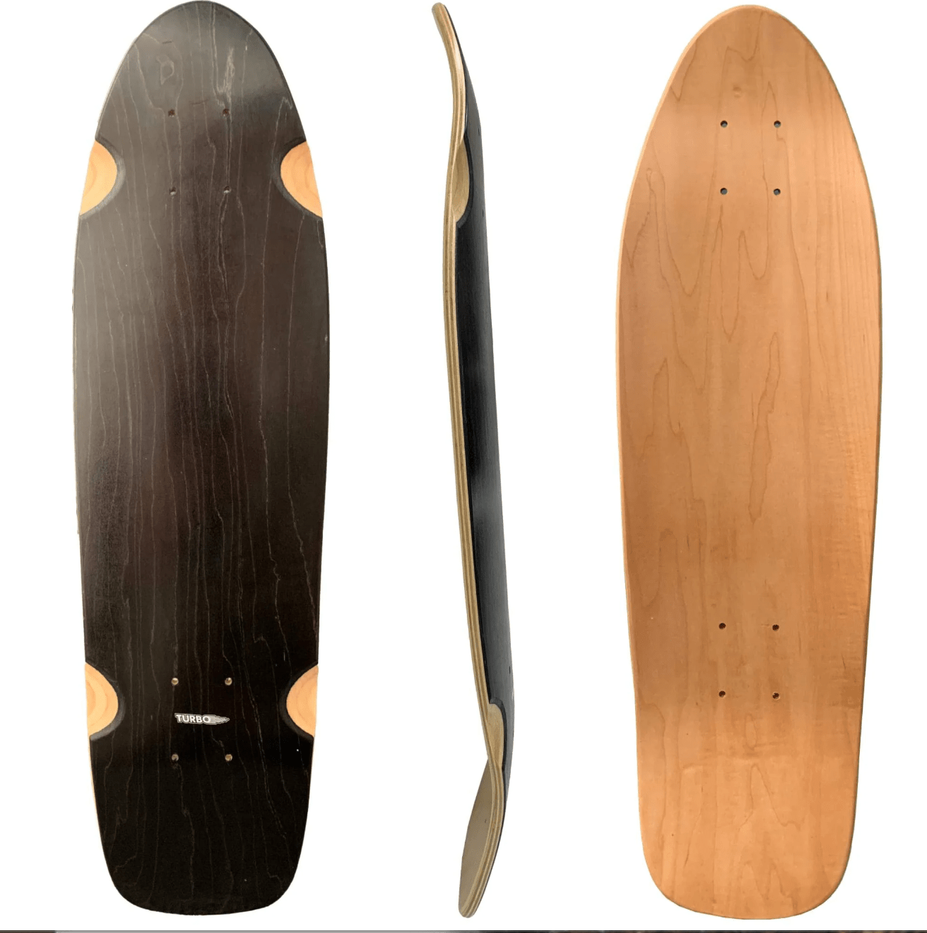 Turbo Blank Crusier Decks 8.5 Black and Blue - Soul Performance Surf & Skate - Soul Performance Surf & Skate